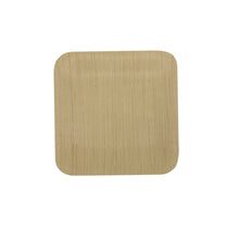 Load image into Gallery viewer, 3.5" Square Bamboo Plates - (400 count/case)
