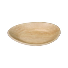 Load image into Gallery viewer, Tree Choice 6.75" x 4.75" Whole Palm Leaf Oval Plate (100 count)