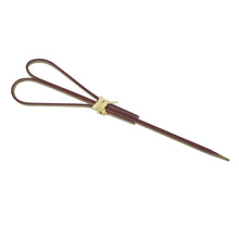 Load image into Gallery viewer, 4" Red Bamboo Heart Shaped Pick (1200 count/case)