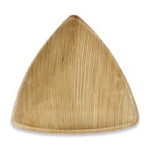 Load image into Gallery viewer, Tree Choice 7" Triangle Palm Leaf Plates (100 count)