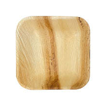 Load image into Gallery viewer, Tree Choice 9" Square Deep Palm Leaf Bowls (100 count)
