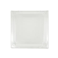 Load image into Gallery viewer, 5.5" Square Fixed Sided Tray Lids - LIDS ONLY (200 count/case)