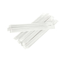 Load image into Gallery viewer, 5.5” Compostable Wrapped Wooden Straws (2000 Count)