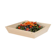 Load image into Gallery viewer, Tree Choice 10" Square 3" Depth Trapezoid Heavy Duty Tray/Charcuterie Board (24 count/case)