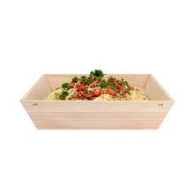 Load image into Gallery viewer, Tree Choice 12" Square 3" Depth Trapezoid Heavy Duty Tray/Charcuterie Board (10 count/case)