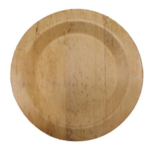 Load image into Gallery viewer, TreeChoice 9" Round Bamboo Plates - (50 packs of 8 - 400 count/case)