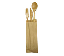 Load image into Gallery viewer, TreeChoice Dinerware Set in Kraft Bag (10 packs of 50 - 500 count/case)