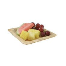 Load image into Gallery viewer, TreeChoice 6" Square Bamboo Plates - (50 packs of 8 - 400 count/case)