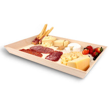 Load image into Gallery viewer, Tree Choice 18" x 12" x 2"  Oblong Trapezoid Heavy Duty Tray/Charcuterie Board (10 count/case)