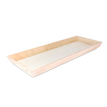 Load image into Gallery viewer, Tree Choice 18" x 7" x 1.25"  Oblong Trapezoid Heavy Duty Tray/Charcuterie Board (10 count/case)