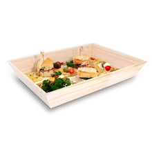 Load image into Gallery viewer, Tree Choice 21" x 14" x 2" Oblong Trapezoid Heavy Duty Tray/Charcuterie Board (10 count/case)