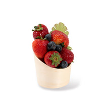 Load image into Gallery viewer, Tree Choice 3.25" Wooden Cup Inclined Cut (100 count/case)