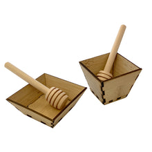 Load image into Gallery viewer, Tree Choice 3" Wood Honey Dip Stick (500 count)
