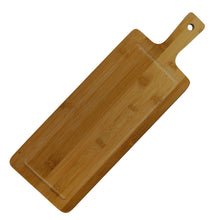 Load image into Gallery viewer, Tree Choice 14" x 6.3" x .4" Stripped Cutting Board with Handle (24 count/case)