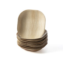 Load image into Gallery viewer, Tree Choice 4" Square Palm Leaf Plates (400 count)