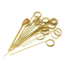 Load image into Gallery viewer, Tree Choice 4.7"  Bamboo Looped Skewer (1200 count/case)