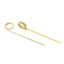 Load image into Gallery viewer, Tree Choice 4.7"  Bamboo Looped Skewer (1200 count/case)