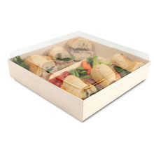 Load image into Gallery viewer, Tree Choice DIY Collection 10" x 7" Oblong Pop Up Tray - LIDS ONLY (200 count/case)