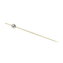 Load image into Gallery viewer, Tree Choice  Bamboo White Silver Bead Pick (1200 count/case)