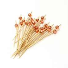 Load image into Gallery viewer, Tree Choice Bamboo Bronze Brown Bead PickPick (1200 count/case)