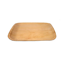 Load image into Gallery viewer, TreeChoice 10" Square Flat Palm Plate (4 packs of 25 - 100 count/case)