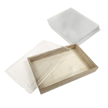 Load image into Gallery viewer, Tree Choice 8.4" x 5.7" Rectangular Lid Clear View Window (25 count/case) - LIDS ONLY