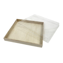 Load image into Gallery viewer, Tree Choice 9.4" x 9.4" Square Lid Clear View Window (25 count/case) - LIDS ONLY