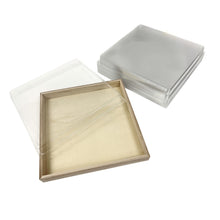 Load image into Gallery viewer, Tree Choice 9.4" x 9.4" Square Lid Clear View Window (25 count/case) - LIDS ONLY
