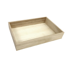 Load image into Gallery viewer, Tree Choice 11" x 8" x 2" Wooden Rectangular Heavy Duty Charcuterie Tray (24 count/case)