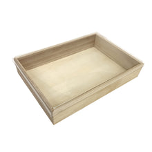 Load image into Gallery viewer, Tree Choice 11" x 8" x 2" Wooden Rectangular Heavy Duty Charcuterie Tray (24 count/case)