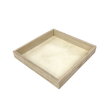Load image into Gallery viewer, Tree Choice 7" x 7" x 1" Wooden Rectangular Heavy Duty Charcuterie Tray (24 count/case)