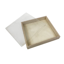Load image into Gallery viewer, Tree Choice 5.9" x 5.9" x 1" Wooden Heavy Duty Charcuterie Tray (24 count/case)