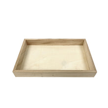 Load image into Gallery viewer, Tree Choice 8" x 6" x 1" Wooden Rectangular Heavy Duty Charcuterie Tray (24 count/case)