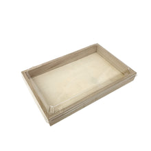 Load image into Gallery viewer, Tree Choice 8" x 6" x 1" Wooden Rectangular Heavy Duty Charcuterie Tray (24 count/case)
