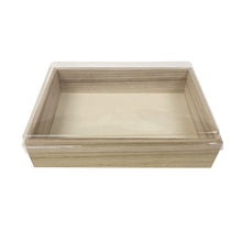 Load image into Gallery viewer, Tree Choice 9" x 6" x 2" Wooden Rectangular Heavy Duty Charcuterie Tray (24 count/case)
