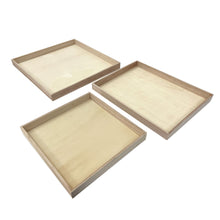 Load image into Gallery viewer, Tree Choice 12" x 12" x 1.25"  Rectangular Heavy Duty Charcuterie Tray (12 count/case)